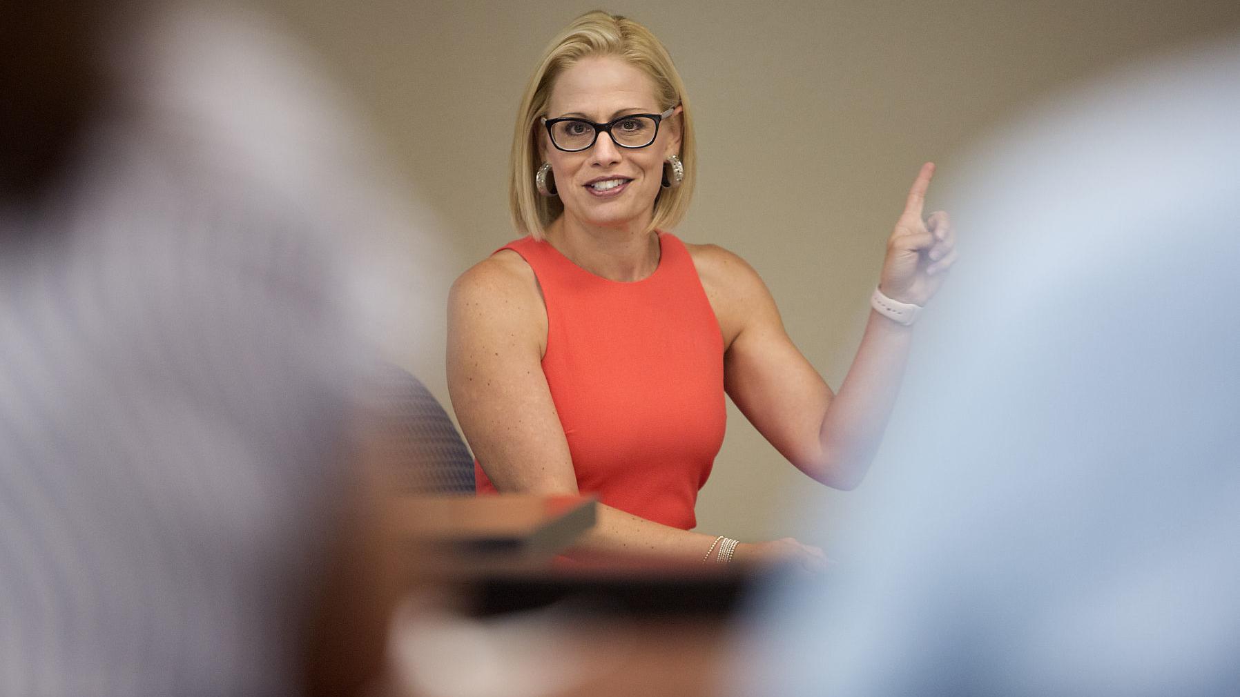 Senate candidate Sinema talks health care, regulatory reform, senior issues in Tucson visit